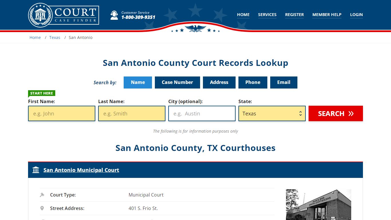 San Antonio County Court Records | TX Case Lookup